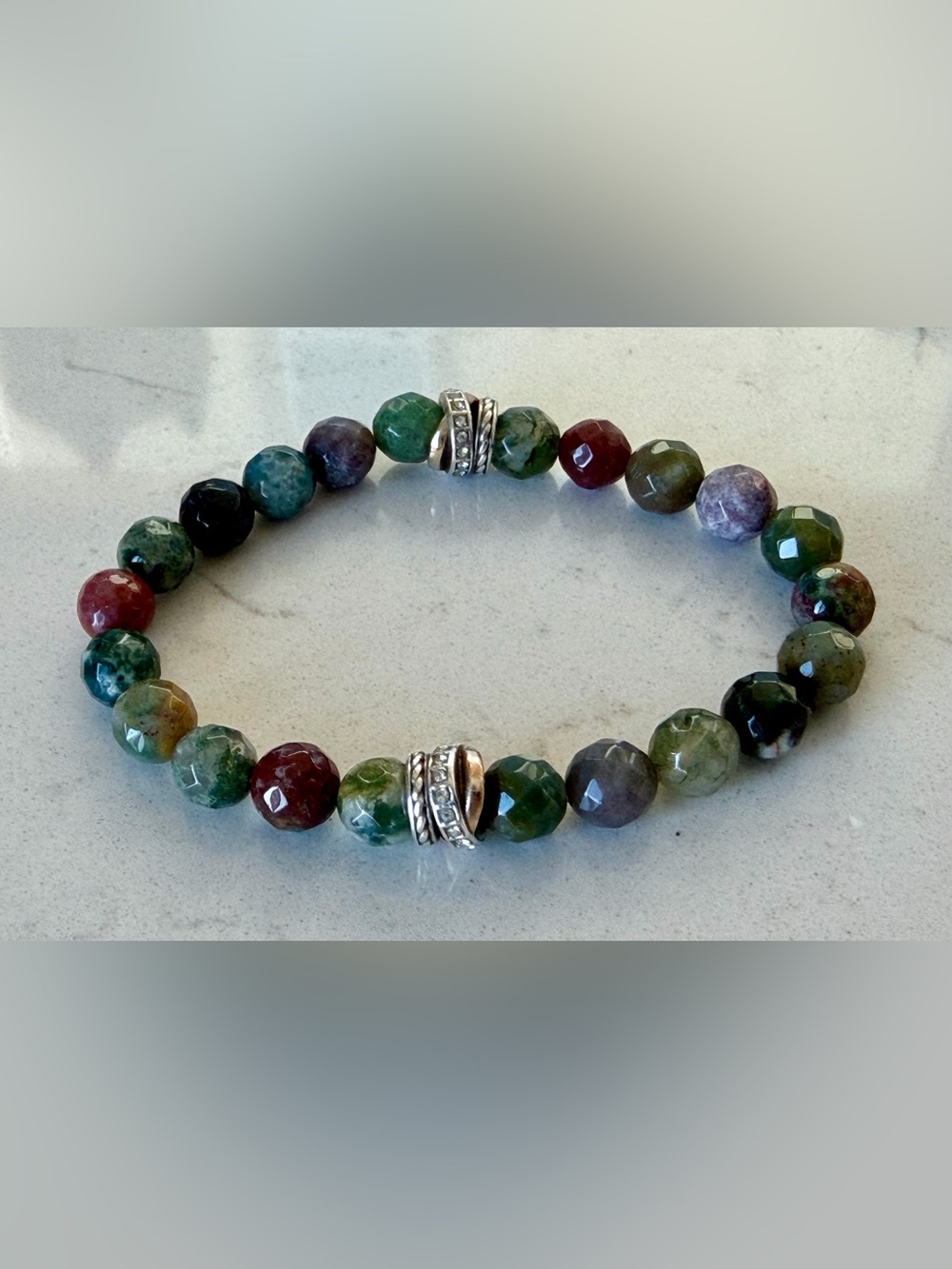 Brighton Neptune’s Rings Bracelet Multi Green